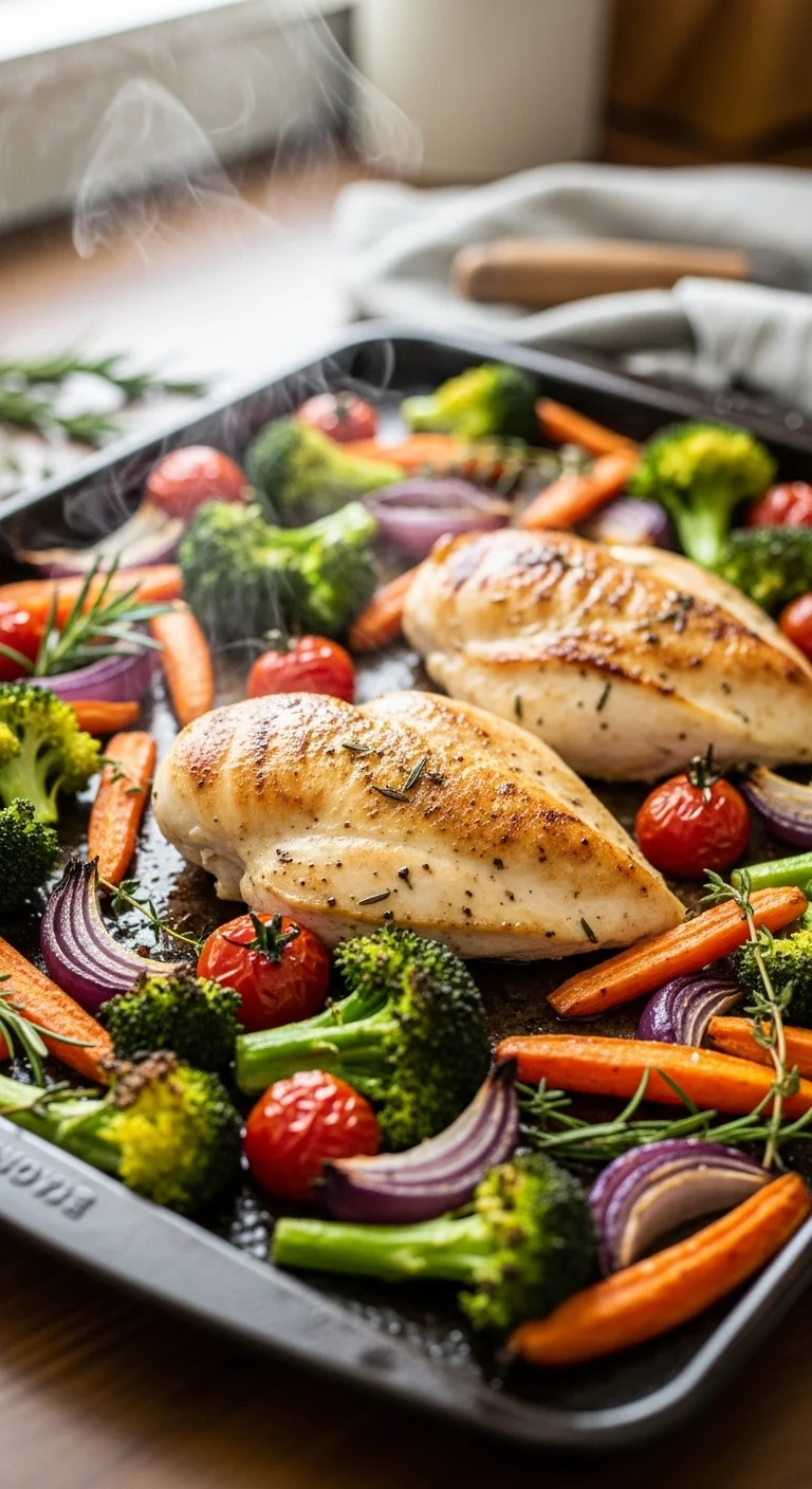 24. Chicken Veggie Sheet Pan Dinner