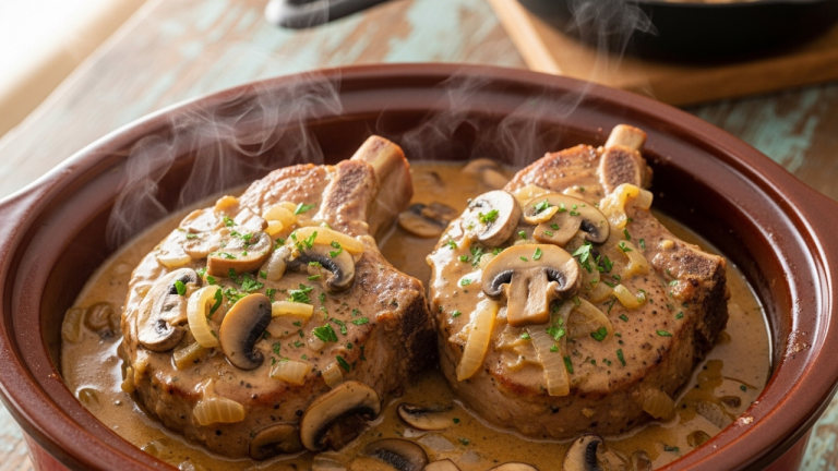Crock Pot Pork Chops The Family Can't Resist!
