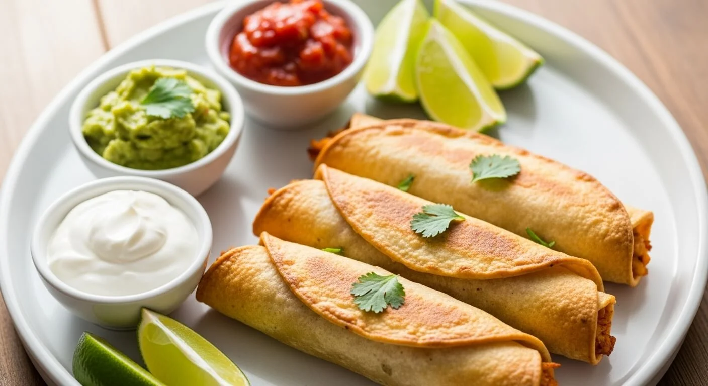 Easy Gluten Free Chicken Taquitos Recipe