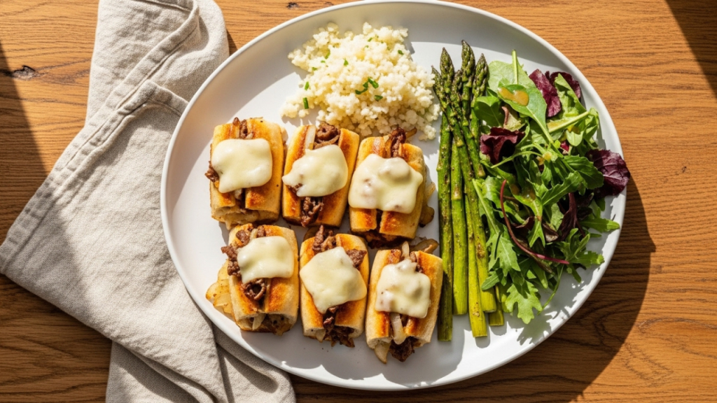 Keto Philly Cheesesteak Rolls - So Tasty & Easy To Make