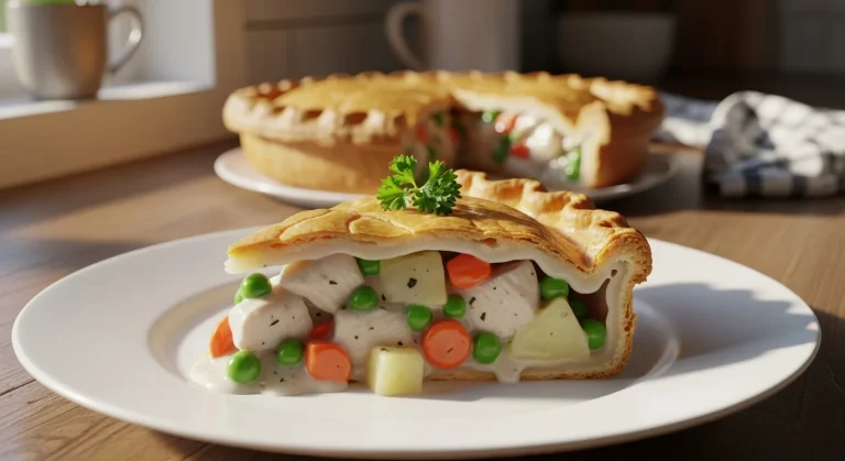 Homemade Chicken Pot Pie Recipe Nostalgic Main Spinach